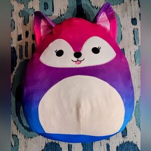 22 inch Huge Sayana Fox Rainbow Color Squishmallow